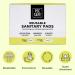Pee Safe Reusable Sanitary Pads Bundle | Highly Absorbent & Skin Friendly | Includes 3 Regular Pads, 1 Overnight Pad, and Leak Proof Pouch | Lasts Up To 1 Year - Buy Online on GoSupps.com