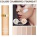4 In 1 Bionic Color-changing Concealer Foundation SPF 50+ Inspired - Long Lasting Waterproof Oundation Hydrating Medium Full Coverage Concealer With SPF 50 Longwearing & Waterproof-korean Makeup 2pc - Buy Online on GoSupps.com