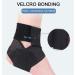 Ankle Compression Wrap - Adjustable Elastic Bandage & Breathable Brace for Sports Protection (Medium) - International Shipping Available - Buy Online on GoSupps.com