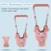 Ocanoiy Baby Walking Harness - Adjustable Toddler Infant Walker Safety Harness in Pink | Standing & Walking Learning Helper for 9-24 Months - Buy Online on GoSupps.com