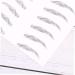 Gogogmee 2 Pairs 4d Imitation Eyebrow Makeup Brow Sticker Simulation Eyebrow Disposable 3d Makeup Tools - Buy Online on GoSupps.com