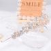 Bridal Rhinestone Crystal Tiara Crown - Rose Gold | Perfect for Wedding, Prom, Birthday, and Pageant Veil Headband - Buy Online on GoSupps.com
