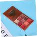 FOMIYES 9 Matte Eyeshadow Metallic Eye Shadow Palettes Women Eye Shadow Flash Makeup Palette 1 count (Pack of 1) Red - Buy Online on GoSupps.com