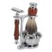 Premium Men's Shaving Set with Wooden Handle | Easy to Clean | Perfect Gift for Him - Buy Online on GoSupps.com