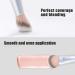 TEOYALL Flat Angled Concealer Bronzer Brush - Medium Synthetic Bristles for Flawless Coverage | Multitask Makeup Brush for Liquid Cream & Powder - Buy Online on GoSupps.com