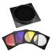 Flashpoint Universal Barn Door Kit with Grid and Gels