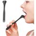 Rufuz Metal Tongue Scraper for Adults - Starry Sky Black | Fresh Breath & Healthy Oral Care - Buy Online on GoSupps.com