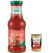 Italian Gourmet E.R. Pack of 12 Develey Salsa Messicana sauces a soothing concentrate of tomatoes peppers and spices (250 ml) + gourmet Italian polpa (400 g)