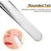 3-Piece Stainless Steel Pimple Tweezers Set | Blackhead Remover & Comedone Squeezer | Unisex Pimple Removal Tools for Nose & Face - Buy Online on GoSupps.com
