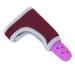 Baby Teether Chew Toy - Safe Silicone Thumb Sleeve for Infants - Soothing Pink Teething Gift - Buy Online on GoSupps.com