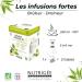 NUTRIG E - Organic Slimming Infusion 10 - Double Action - Burns & Drains - Green Tea Green Coffee Guarana Mate Meadowsweet Bou - Buy Online on GoSupps.com