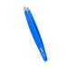 Eyebrow Tweezers Hair Tweezers Slanted Tweezers Made with Stainless Steel Slant Tip Precision Plucking and Tweezing for Brows Ingrown Hair Splinters (Blue)