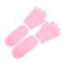 Beavorty 4 Pairs Gel Care Kit Overnight moisturizing Gloves Lotion Gloves spa Socks for Cracked feet Cracked Hands Moisture Gloves spa Beauty Gloves Yarn Man Short Boots Dry Hands