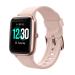 Fitpolo Smart Watch for Android Phones Compatible with iPhone IP68 Swimming Waterproof Smartwatch Fitness Tracker Fitness Watch Heart Rate Monitor Smart Watches for Women (Pink) Rose Gold
