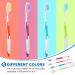 Disposable Individually Wrapped Toothbrush Bulk Pack - 24 Multi Color Toothbrushes for Hotels, Charity, Homeless, Adults & Kids - Buy Online on GoSupps.com