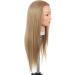 ZHJING Fashion High Temperature Silk Hair Training Head - Perfect for Hairdressing Bridal Makeup & Styling | International Shipping Available - Buy Online on GoSupps.com