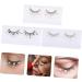 minkissy 3 Pairs Fake Eyelashes False Lashes Natural Looking Eyelashes Makeup Eyelashes Colored Eyelashes Individual Lashes Colored Lash Extensions Lash Clusters Curly Imitation Extend - Buy Online on GoSupps.com
