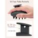 HEETA Silicone Hair Scalp Massager Shampoo Brush - Ultra-Soft Bristles, Scalp Exfoliator for Deep Cleanse, Dandruff Removal, Hair Growth - Black - Buy Online on GoSupps.com