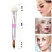 Buy 100pcs Mini Disposable Eyeshadow & Lip Brushes | Portable RoseFlower Makeup Applicators for Perfect Application | No Spilling - Buy Online on GoSupps.com