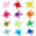 36 Pieces Colorful Silk Towels - Chiffon Dance & Juggling Scarves for Kids | 60x60cm Sensory Gymnastics Cloths - Buy Online on GoSupps.com