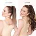 WENNALIFE Ponytail Extension Human Hair 18 Inch 80g Balayage Dark Brown Mixed Chestnut Brown In Ponytail Hair Extensions Wrap Around Real Hair Ponytail Extension Hair Pony Tails Extensions Hairpieces 18 Inch-80g #2/6/2 Dark Brown Mixed Chestnut Brown - Buy Online on GoSupps.com