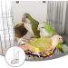 Aotisbao Bird Cage Accessories - Mirror Cotton Rope Stable Base Bars & Perch for Budgies & Nymphensittiche - International Shipping - Buy Online on GoSupps.com