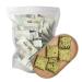SIJIYUNLI-Rice cookies 300g/10.58oz Qiaomi crisps party snacks suitable for holiday parties rice Dim sum biscuits about 50 packs (seaweed flavor)