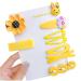50pcs Large Leaf Hair Clips for Toddler Girls | Cartoon Fruit & Flower Design Hair Accessories Gift - Buy Online on GoSupps.com