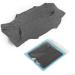 Lianzimau Anti-Licking Katzenbody for Post-Op Cats | Soft Indoor Pet Clothing | E-Neck Band | Gray (1 Pack) - Buy Online on GoSupps.com