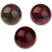 Buy NKlaus Natural Jasper Gemstone - Unique 30mm Red-Brown-Green Sphere | International Shipping - Buy Online on GoSupps.com