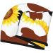 Buy Cow Print Sunflower Microfiber Hair Towel - Soft Super Absorbent Quick Dry for All Hair Types - Ideal for Women - Buy Online on GoSupps.com