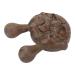 Buy Verdant Touch Sandalwood Wide Tooth Massage Comb Portable Tiger Shape Wooden Massager for Face & Body | International Shipping Available - Buy Online on GoSupps.com