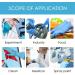 100PCS Nitrile Disposable Gloves Latex Free Powder Free Glove Ship From Canada (XL) - Buy Online on GoSupps.com