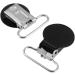 10pcs 25mm Black Pacifier Suspender Clips - Durable Holder for Baby Braces | International Shipping Available - Buy Online on GoSupps.com