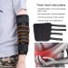 Elbow Brace Compression Support for Tennis & Golfer's Elbow - Breathable Arm Splint & Sleeve - International Shipping Available - Buy Online on GoSupps.com