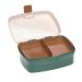 Shop Little Gang Milky Ocean Green Casual Bread Box & Drinking Bottle Set - Perfect Lunch Set (460ml) | International Shipping Available - Buy Online on GoSupps.com