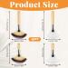 4-Piece Facial Fan Brush Set | Soft Synthetic Makeup Brushes for Blush Highlighting & Eyeshadow | Portable Cosmetic Tools with Wooden Handles - International Shipping Available - Buy Online on GoSupps.com