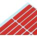 Nail Tip Display Tape 10 Sheets Nail Art Mounting Tape Double Sided Adhesive Tape Accessory for Nail Tip Color Display Home Nail Salon Use Red Transparent Tape - Buy Online on GoSupps.com
