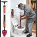 Upgraded High Pressure Toilet Unblocker | 2024 Air Pump Clog Remover & Snake | One Shot Toilet Plunger Kit (1Pc - Buy Online on GoSupps.com