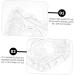 SUPVOX 2pcs Reusable Shaped Forming Yard for Ingot Shaping Garden Transparent Ingot-Shaped - Buy Online on GoSupps.com