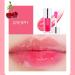 Hydrating Lip Glow Oil - Long Lasting Plumping Gloss | Tinted Balm for Lip Care | Prevents Dry Cracked Lips (Transparent) - Buy Online on GoSupps.com