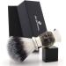 Jag Shaving Razor Brush - Synthetic Silver Tip Brush | Lee Range Green Horn Imitation - Perfect for Your Razor Planner - Buy Online on GoSupps.com