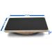 Yes4All Professional Rocker Balance Board for Physical Therapy - 17.5 Rocker Board - Black | Wooden Balance Board for Standing Desk and Rehabilitation Exercises | Supports up to 350lbs - Buy Online on GoSupps.com