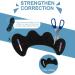 Adjustable Silicone Toe Spacers for Hammer Toes - 2 Pairs - Toe Straighteners for Women Men - Black M - Buy Online on GoSupps.com