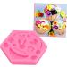 NAMOARLY Set Easter Cooking Supplies DIY Baking Cake Ice Cube Trays Cartoon Shape Easter Cookie Mould Silicone Fondant Easter Party Favor Supplies Nonstick Gummy Molds Candy Chocolate medium Pink - Buy Online on GoSupps.com