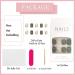 Ceboic 24Pcs Square Green French Tip Press on Nails with Leopard Print Designs - Short Glossy False Nails for Women and Girls - Buy Online on GoSupps.com