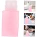 POPETPOP Alcohol Pink Nail Polish Nail Oil Makeup Remover Pump Dispenser Makeup Remover Dispenser Nail Polish Remover Dispenser Powder Pump Bottle Travel Water Dispenser Manicure Plastic 6x5x13cm Pink - Buy Online on GoSupps.com