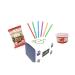 Fusion Select Ultimate Strawberry Bursting Boba Bubble Tea DIY Kit with 3-in-1 Powder & Popping Boba - Large Straw Included - Buy Online on GoSupps.com
