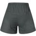 Beshionljs Women's Casual Print Elastic Waist Shorts with Pockets - Dark Gray-19 Medium - Buy Online on GoSupps.com