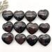 Natural Quartz Crystal Natural Garnet Loving Heart Shaped Quartz Polished Rough Stone Specimen Home Decoration Crystals Home Office Decor - Buy Online on GoSupps.com